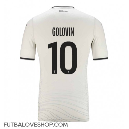 Dres AS Monaco Aleksandr Golovin #10 Tretina 2024-25 Krátky Rukáv